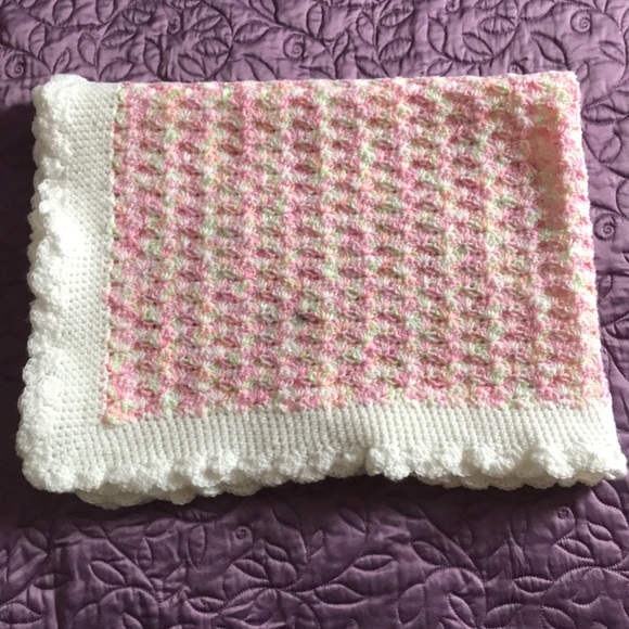 Other - Handmade Crotchet Baby Blanket